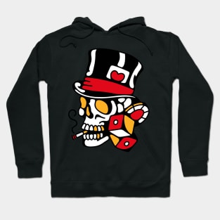 Skul dice poker Hoodie